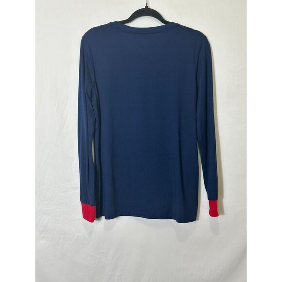 Women's Long Sleeve Christmas "Forced Family Fun" Tee & Santa Leggings Size S - Picture 2 of 7